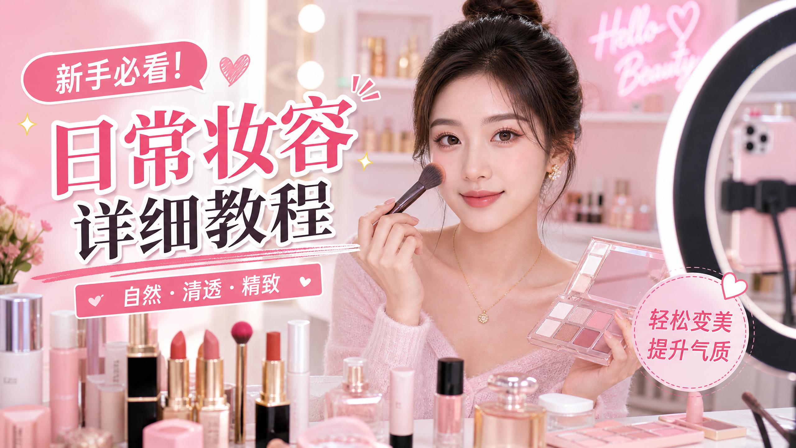四虎视频美妆视频教程-日常妆容